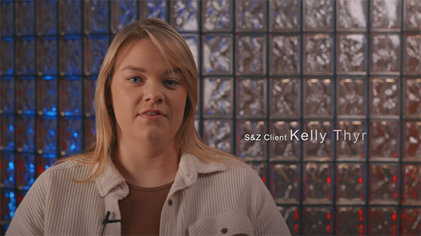 Kelly was injured badly in a car accident and reached out to the injury lawyers at Slater & Zurz